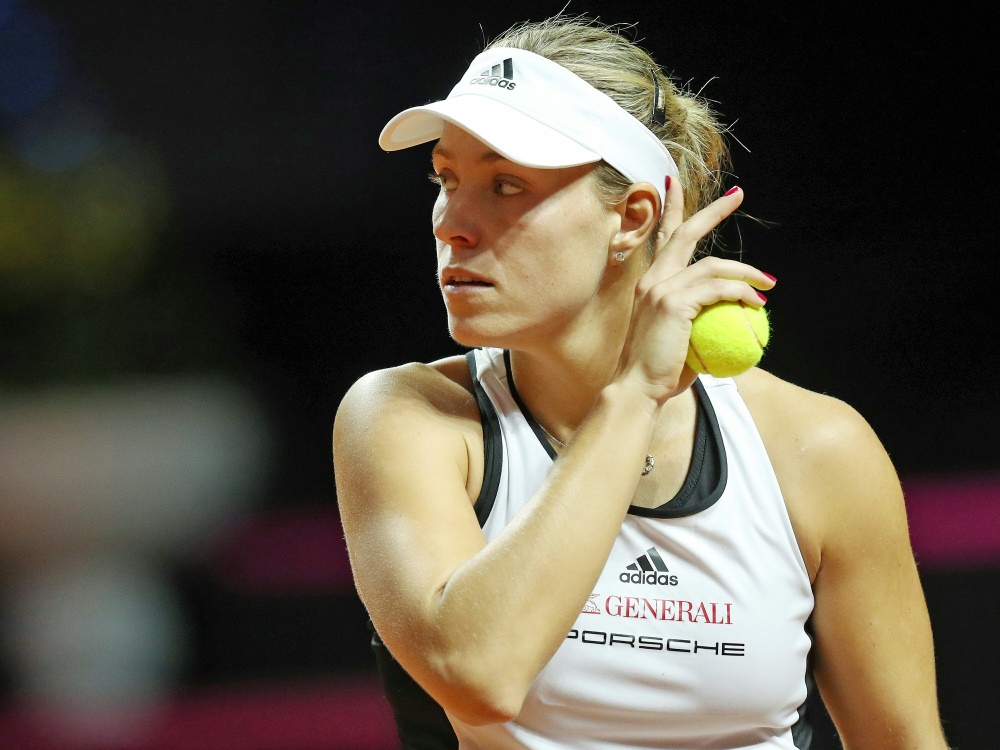 Angelique Kerber musste gegen Anett Kontaveit aufgeben