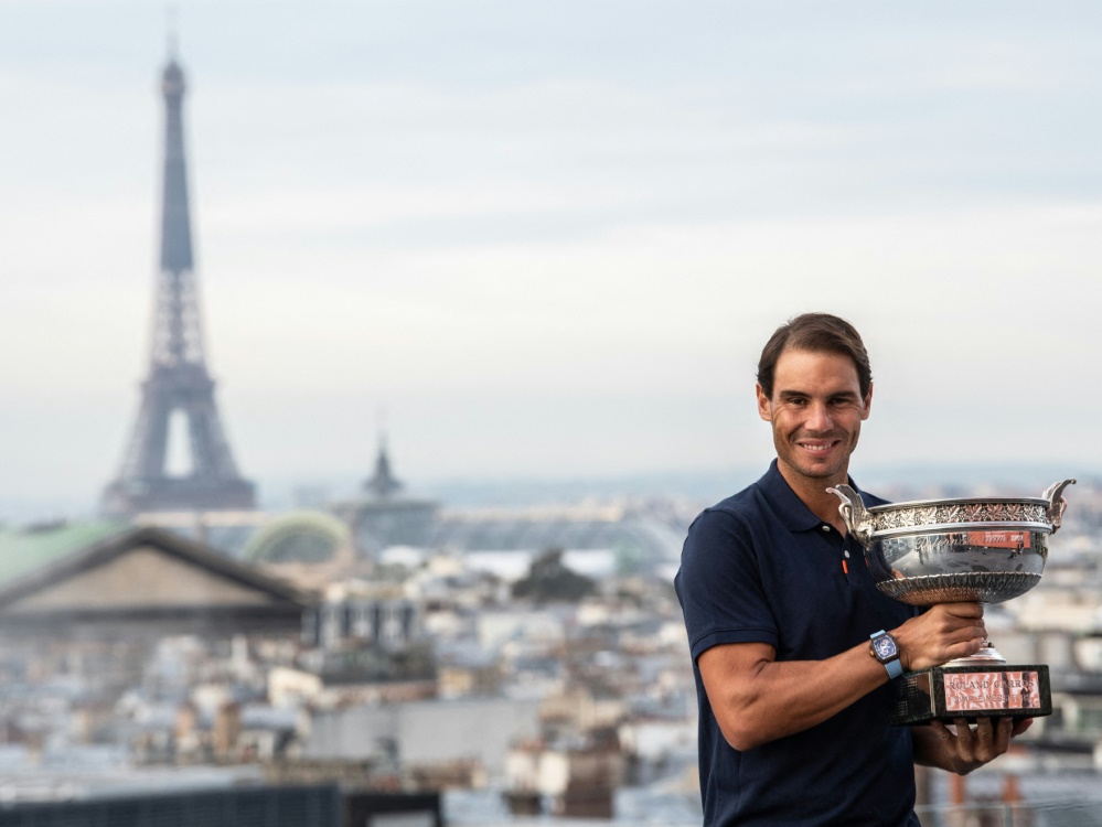 Rafael Nadal strebt die Titelverteidigung in Paris an