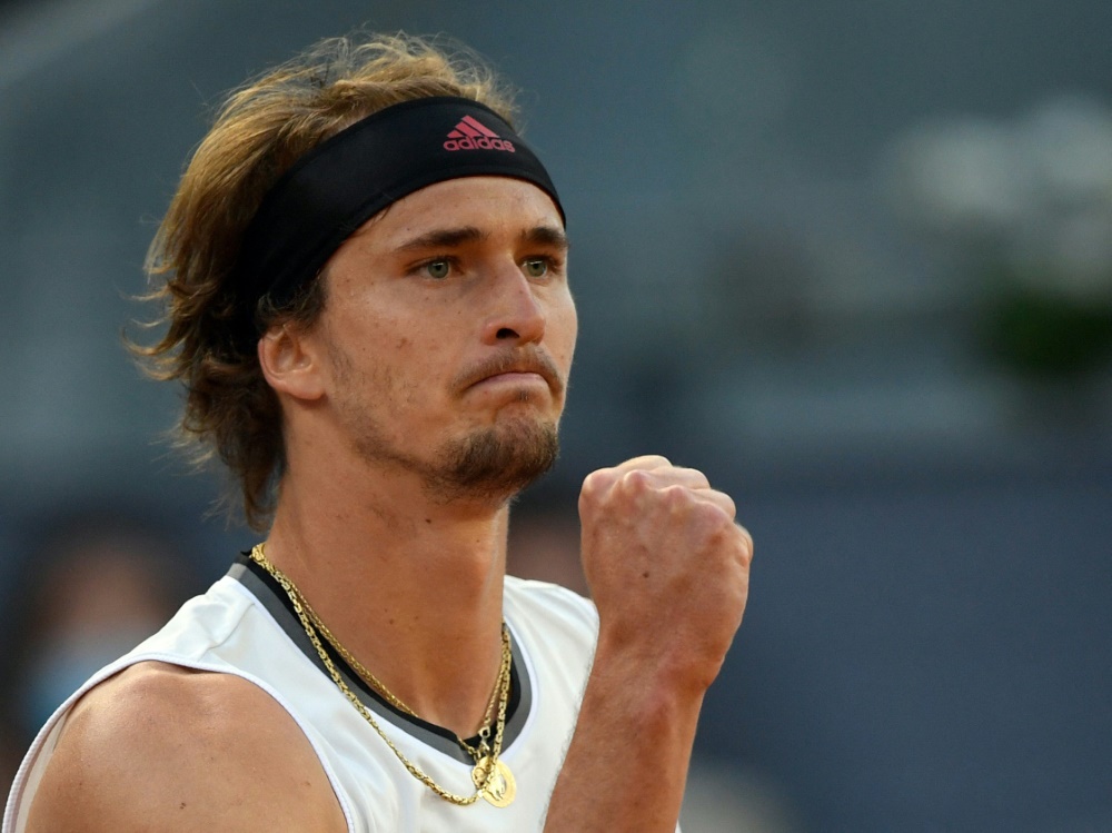 Hat Rafeal Nadal auf Sand geschlagen: Alexander Zverev