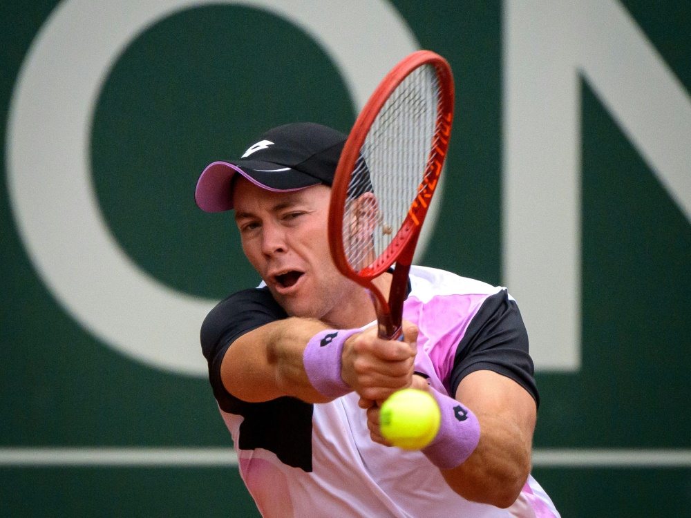 Niederlage nach Satzführung: Dominik Koepfer