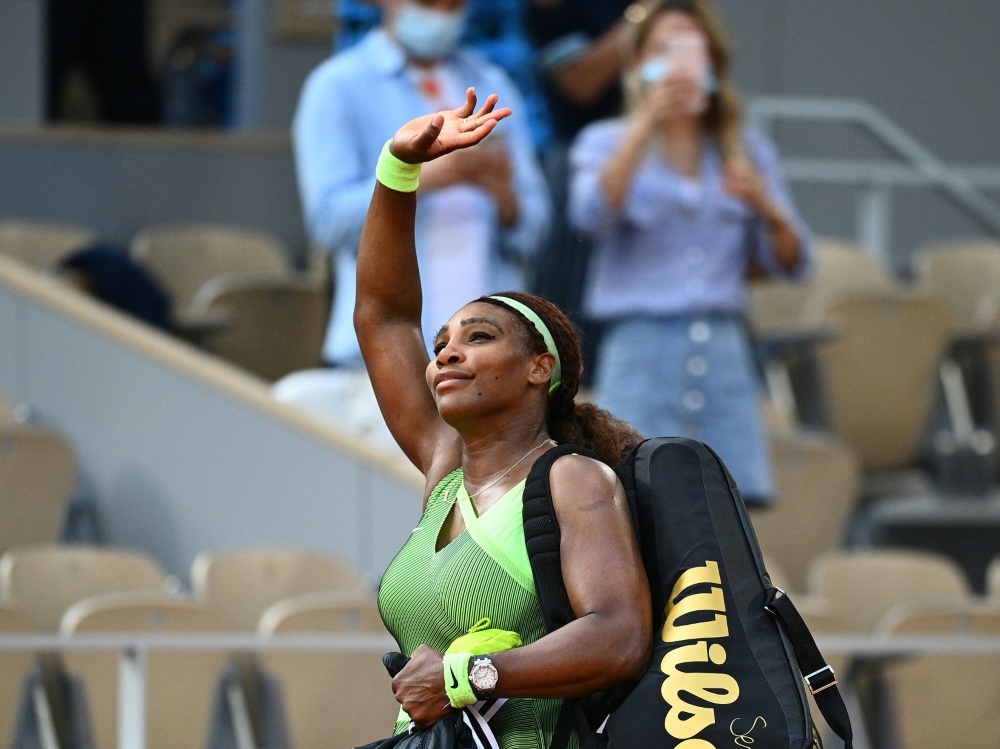 Serena Williams musste ihre Partie verletzt aufgeben