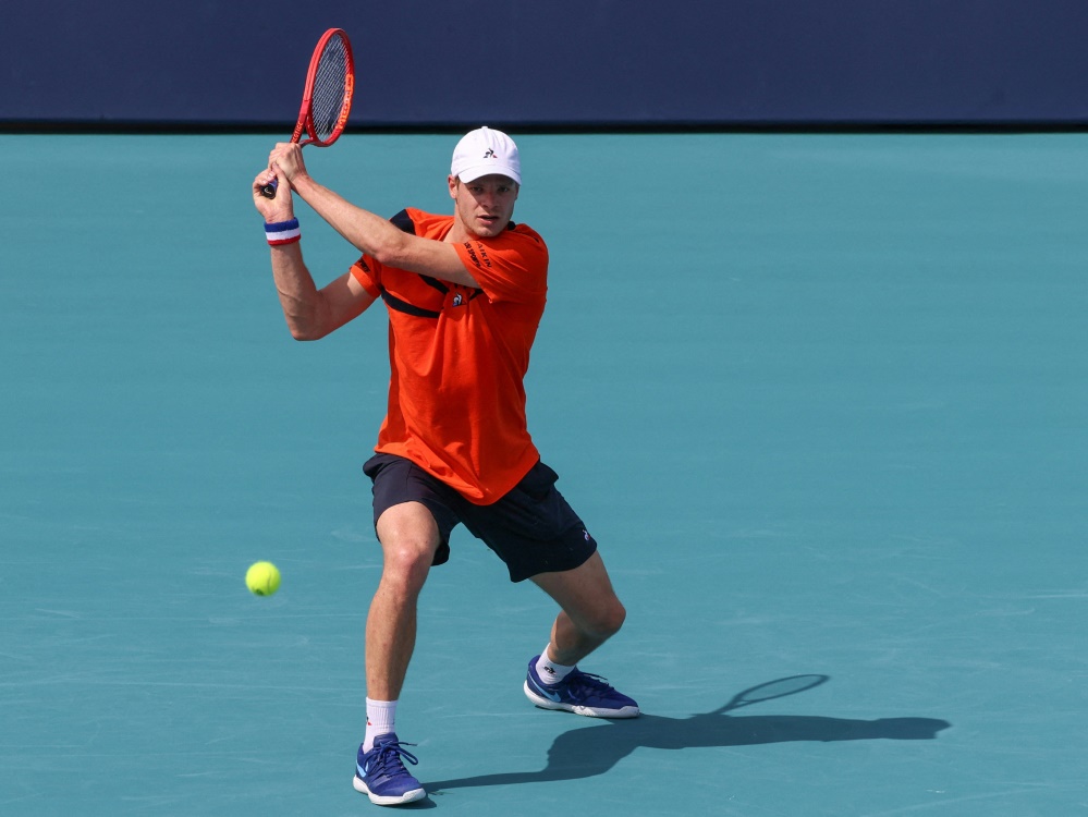 Yannick Hanfmann scheidet gegen Jiri Vesely aus