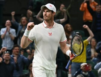 Highlight in Wimbledon: Murray ringt Basilashvili nieder