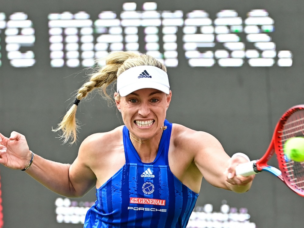 Die Partie von Kerber wurde auf Freitag verschoben