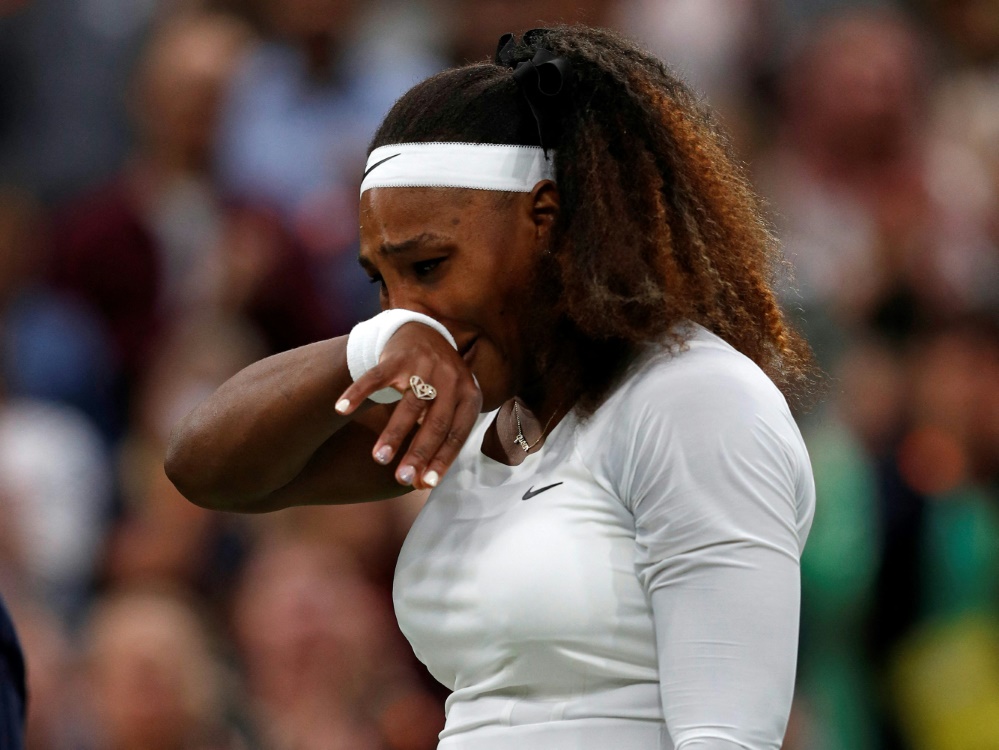 Serena Williams muss aufgrund einer Verletzung aufgeben