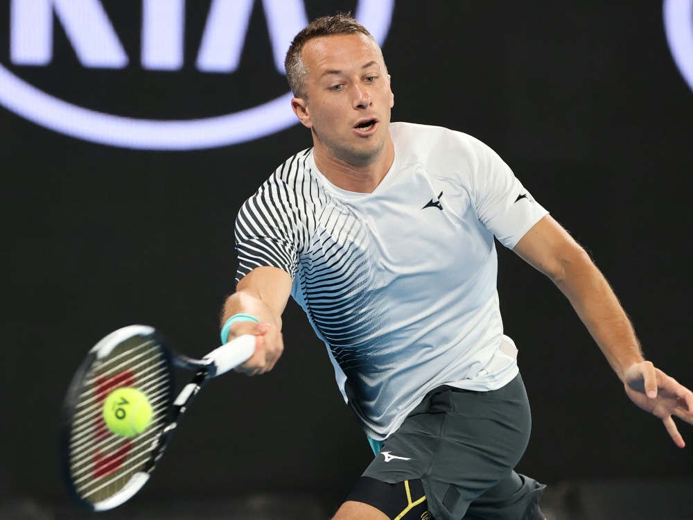 Tennis: Der 37-jährige Augsburger Philipp Kohlschreiber