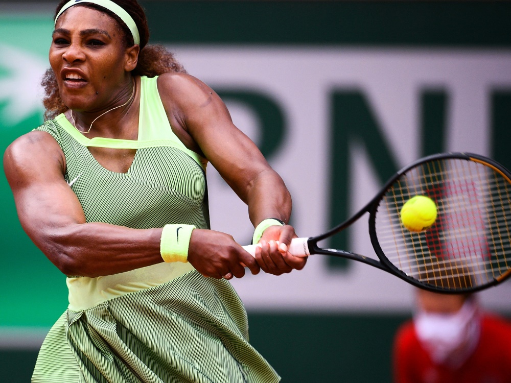 Serena Williams steht im Achtelfinale der French Open