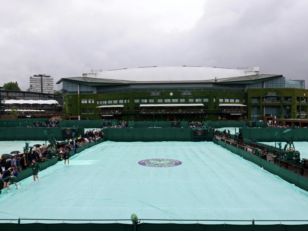 Wimbledon: Spielbeginn verschiebt sich