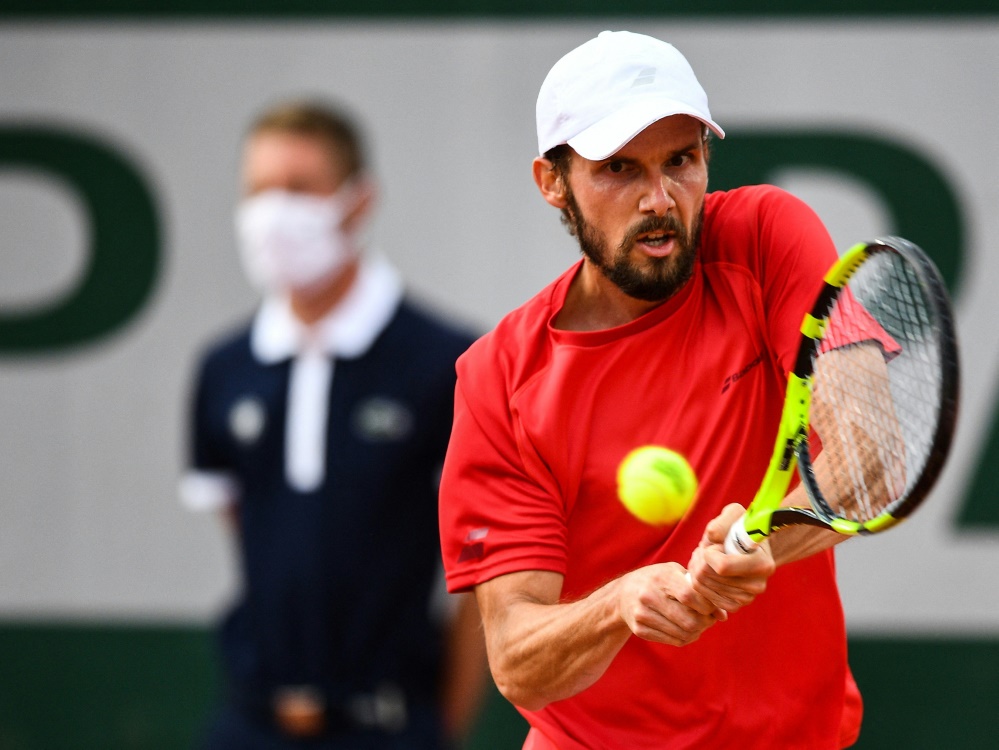 Oscar Otte steht in Wimbledon in der zweiten Runde