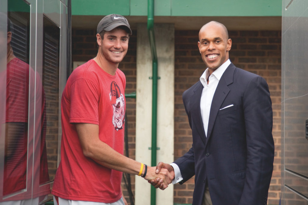 John Isner, Ronald McIntosh