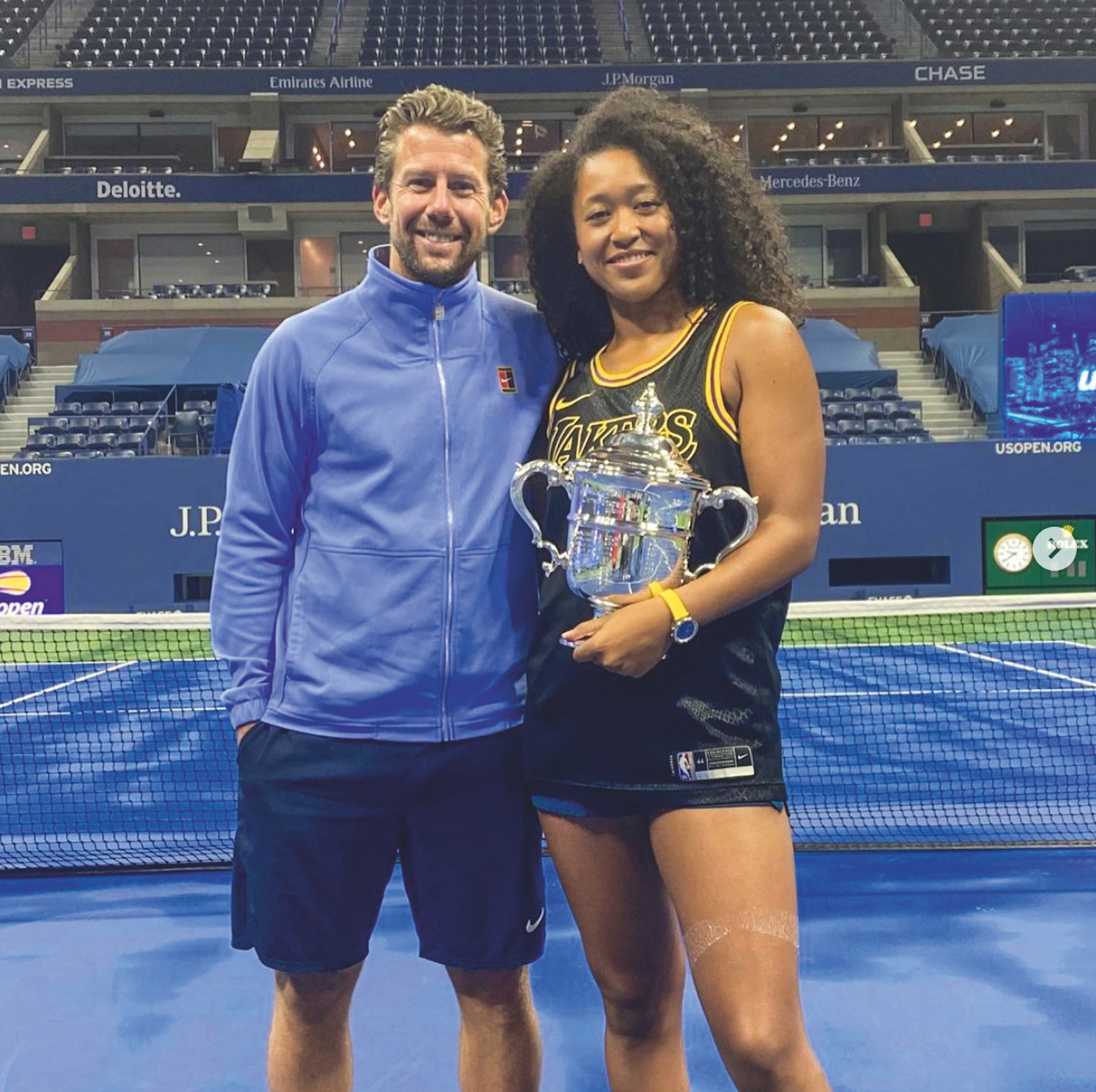 Osaka-Trainer Wim Fissette: „Naomi ist die Beste, die ich je trainiert