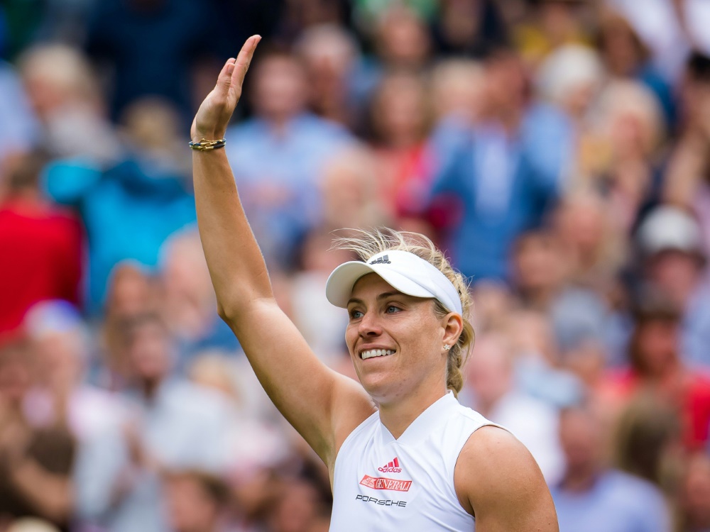 Angelique Kerber unter den letzten vier in Wimbledon