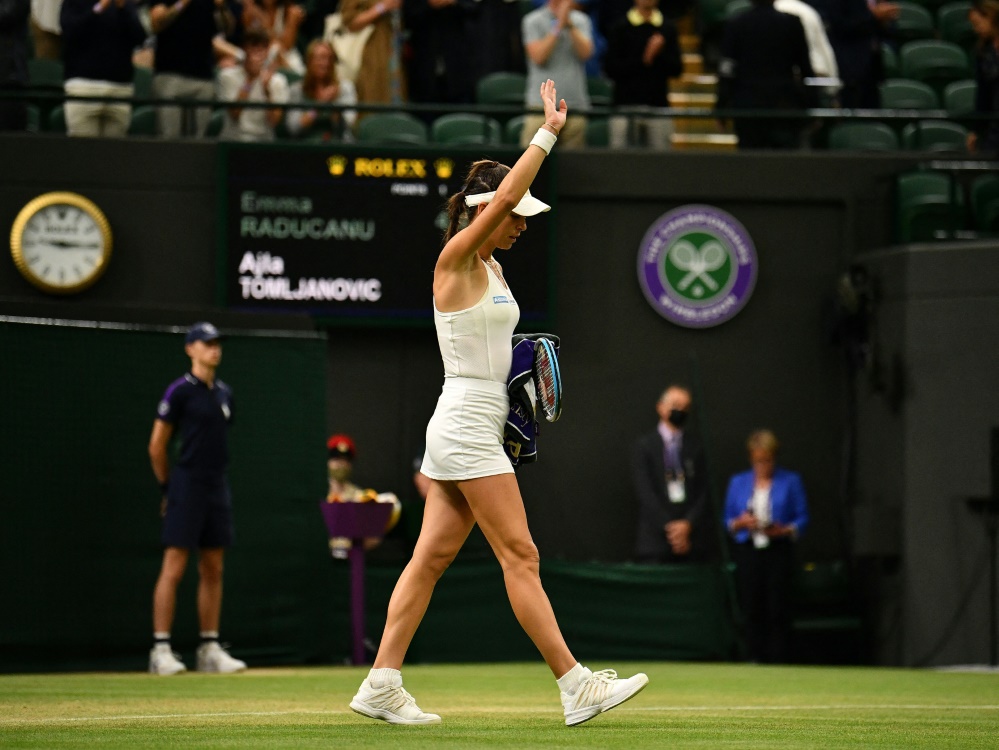 Emma Raducanu musste verletzungsbedingt aufgeben