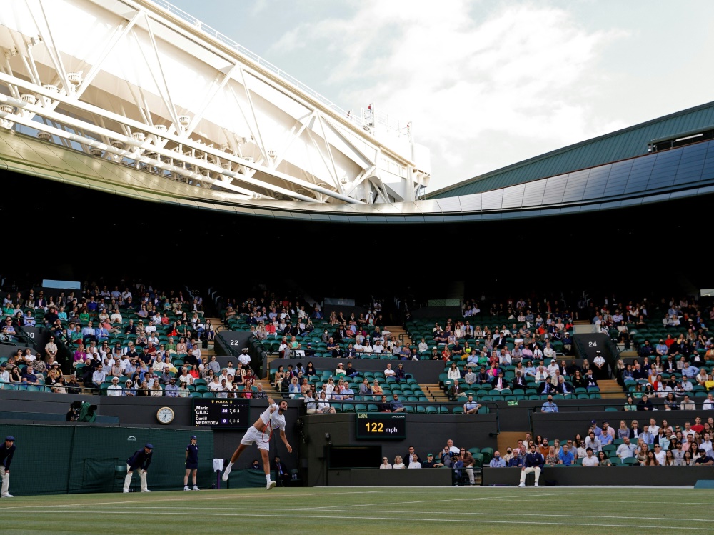 In Wimbledon dürfen die Ränge wieder gefüllt werden