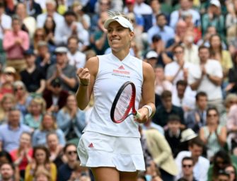 Sieg gegen „Wunderkind“ Gauff: Kerber stürmt ins Wimbledon-Viertelfinale