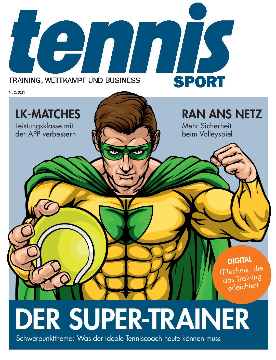 tennisSPORT 2/2021: Der Super-Trainer