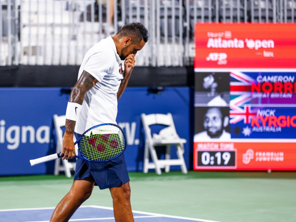 Nick Kyrgios moniert harten Umgang auf der Profitour