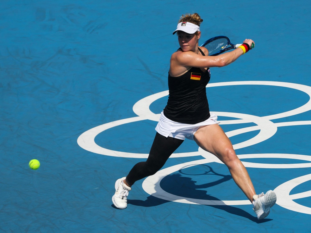 Laura Siegemund hat erneut Probleme mit dem Knie