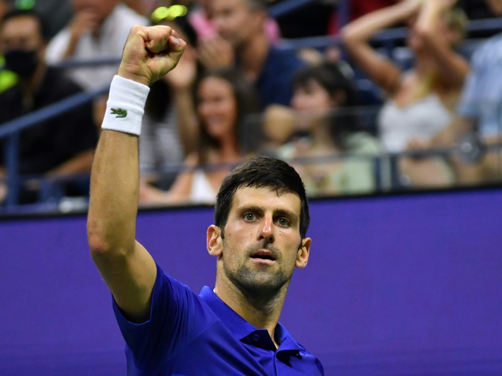 Novak Djokovic steht im Viertelfinale