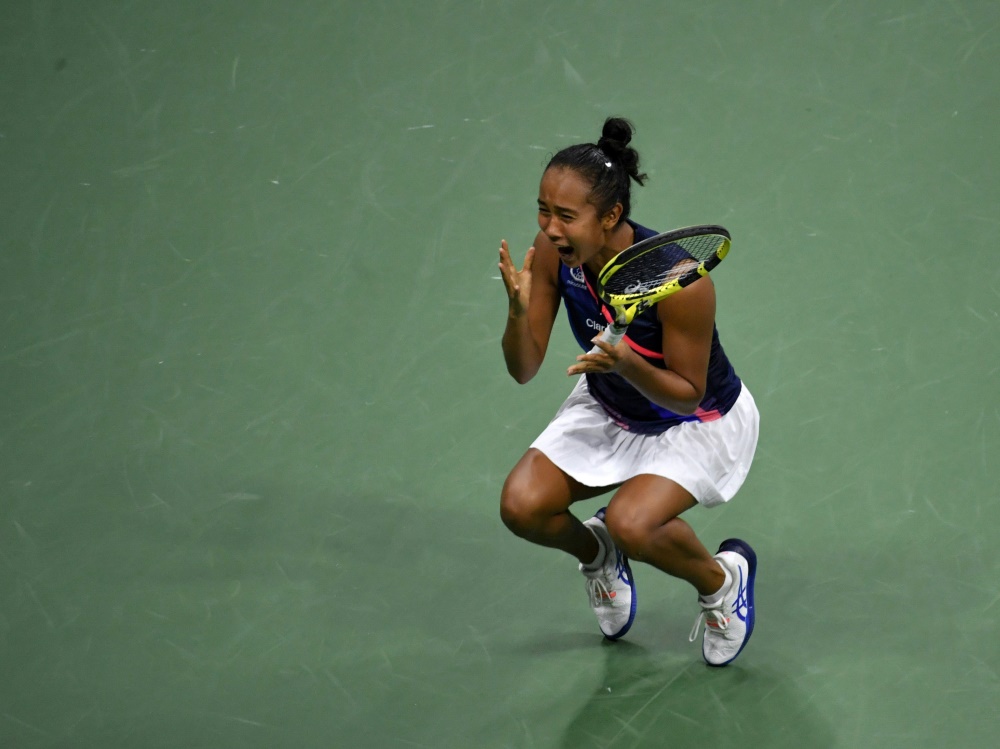 Leylah Fernandez steht im Finale der US Open