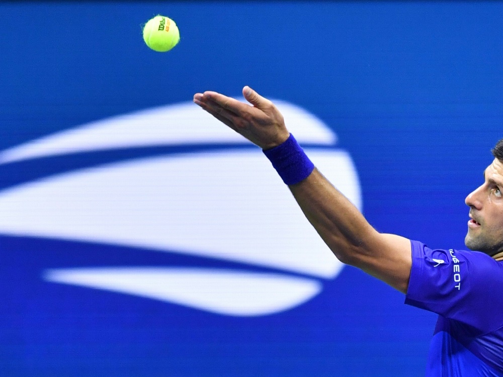 Novak Djokovic hat die zweite Runde erreicht