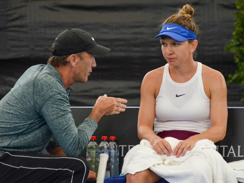 Gehen getrennte Wege: Simona Halep und Darren Cahill