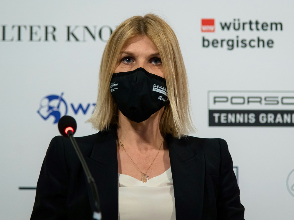 Anke Huber hat nicht mit der Final-Paarung gerechnet