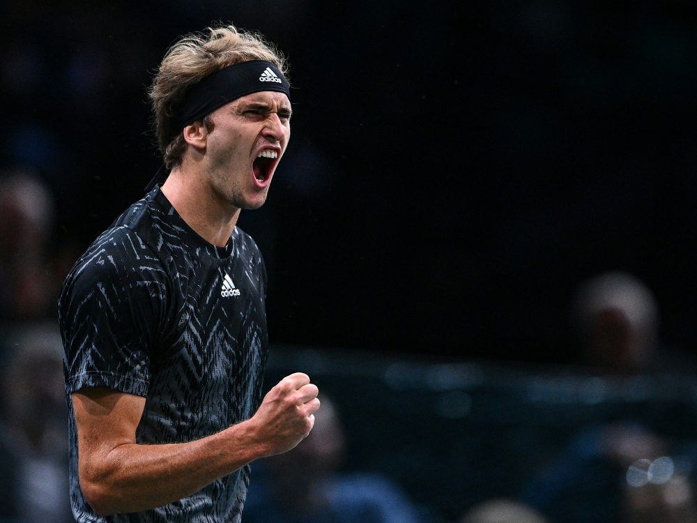 Zverev im Viertelfinale von Paris
