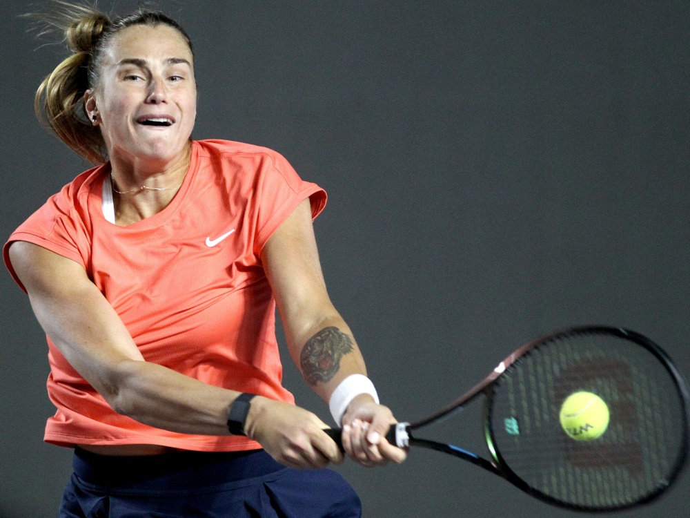 Scheiterte bereits in der Gruppenphase: Aryna Sabalenka