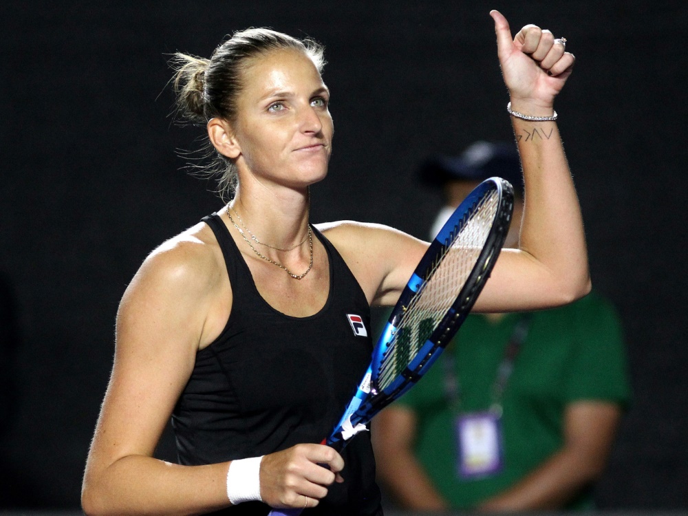 Pliskova hat ihr Auftaktduell bei den WTA Finals gewonnen