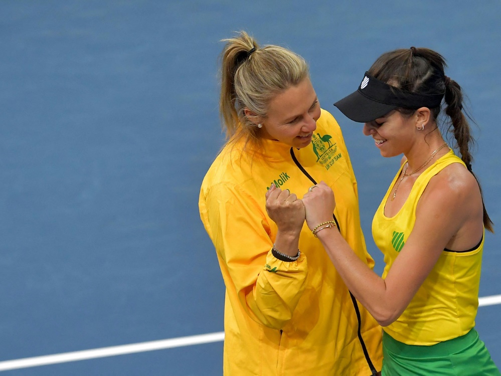 Australische Tennisspielerinnen erreichen Halbfinale