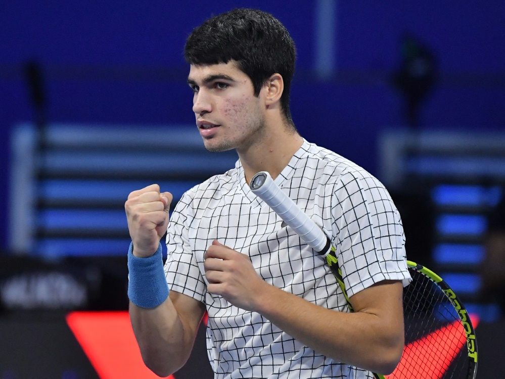 Konnte sich auch im Finale durchsetzen: Carlos Alcaraz