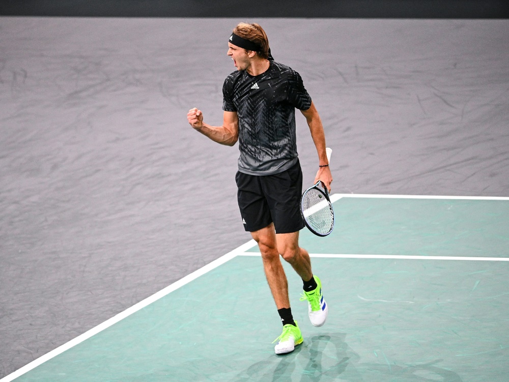 Im Halbfinale von Paris: Alexander Zverev