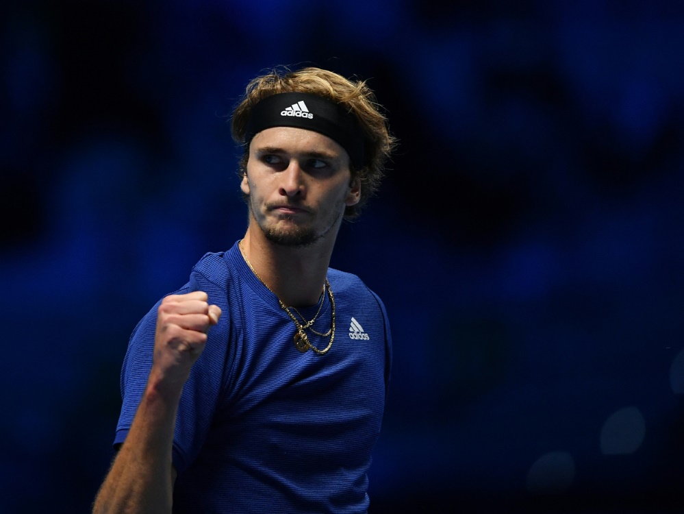 Alexander Zverev steht in Turin im Finale