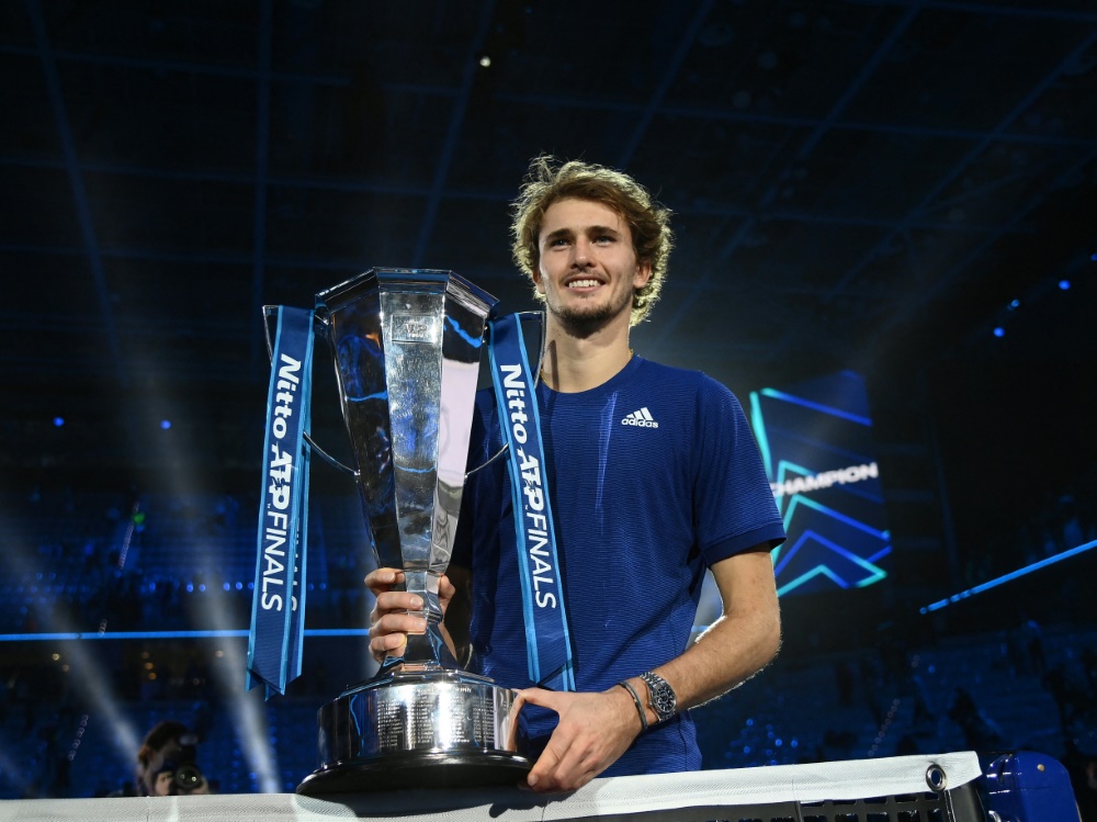 Alexander Zverev gewann im November die ATP Finals