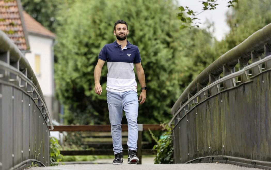 Tennis Profi Hazem Naw (SYR), Portrait, Portraet, privatHazem Naw (SYR) – Allershausen –  –    – Germany – 2021