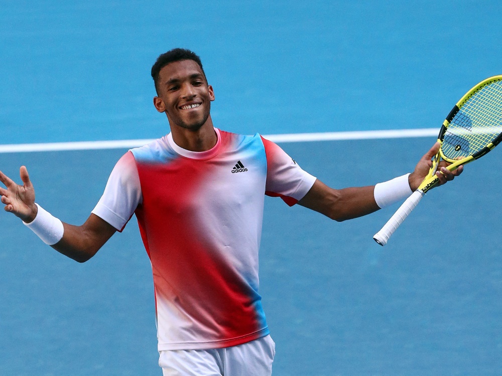 Felix Auger-Aliassime schafft Sprung ins Viertelfinale