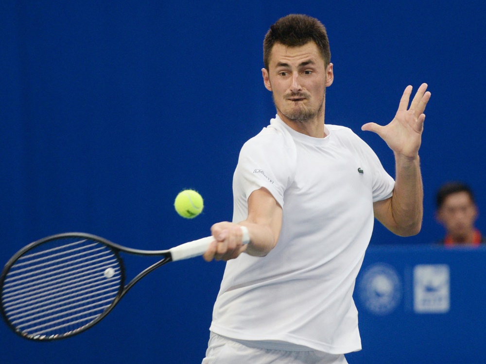 Bernard Tomic mit Corona infiziert