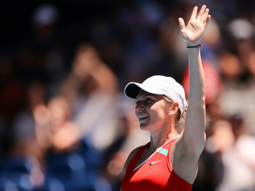 Simona Halep ist ins Achtelfinale eingezogen