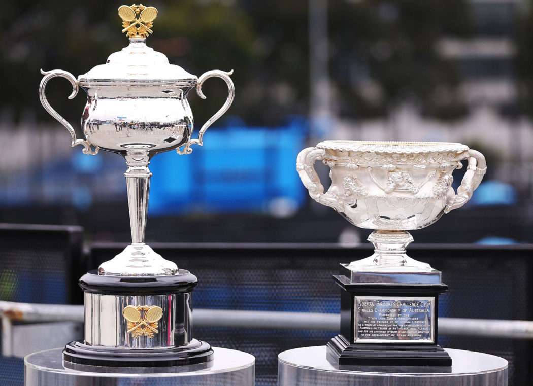 Australian Open  Trophäen