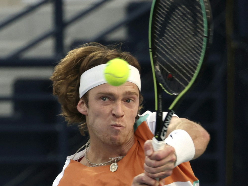 Andrej Rublew setzt ein Zeichen gegen Krieg