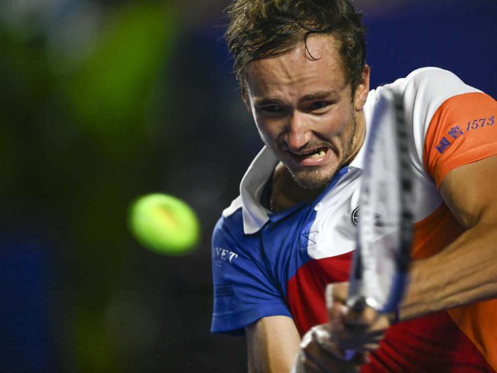 Daniil Medwedew führt die Tennis-Weltrangliste an