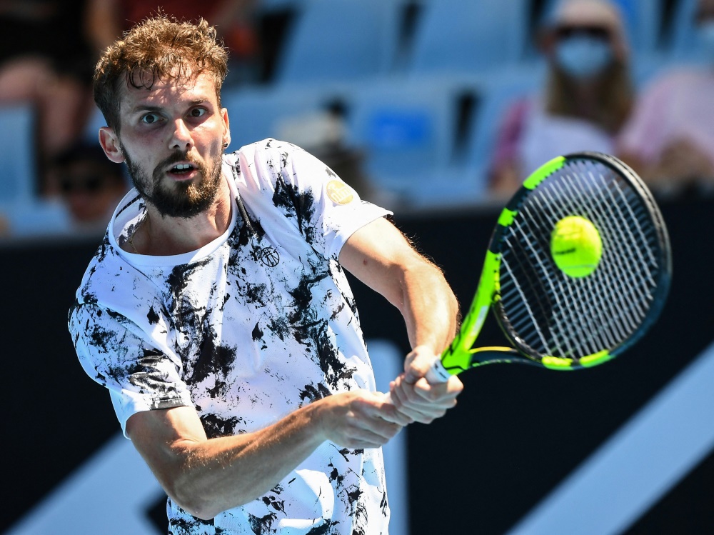 Oscar Otte schlägt in Florida Yoshihito Nishioka