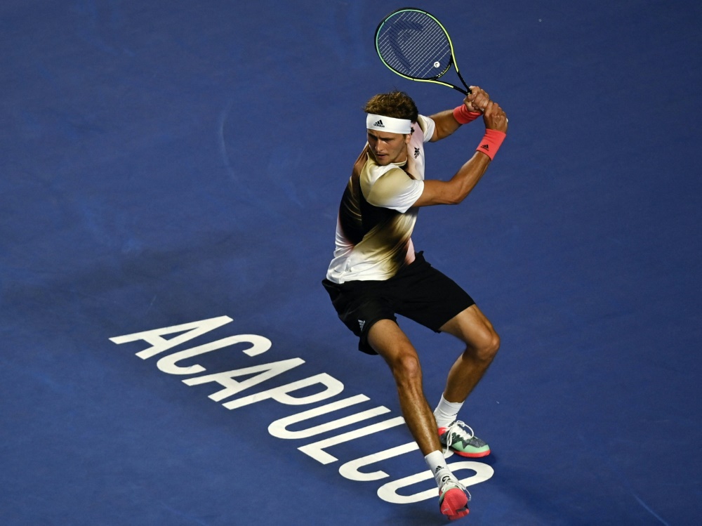 Nach einem Ausraster disqualifiziert: Alexander Zverev