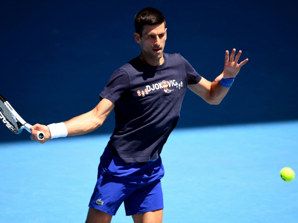 Novak Djokovic steht bald wieder auf dem Court
