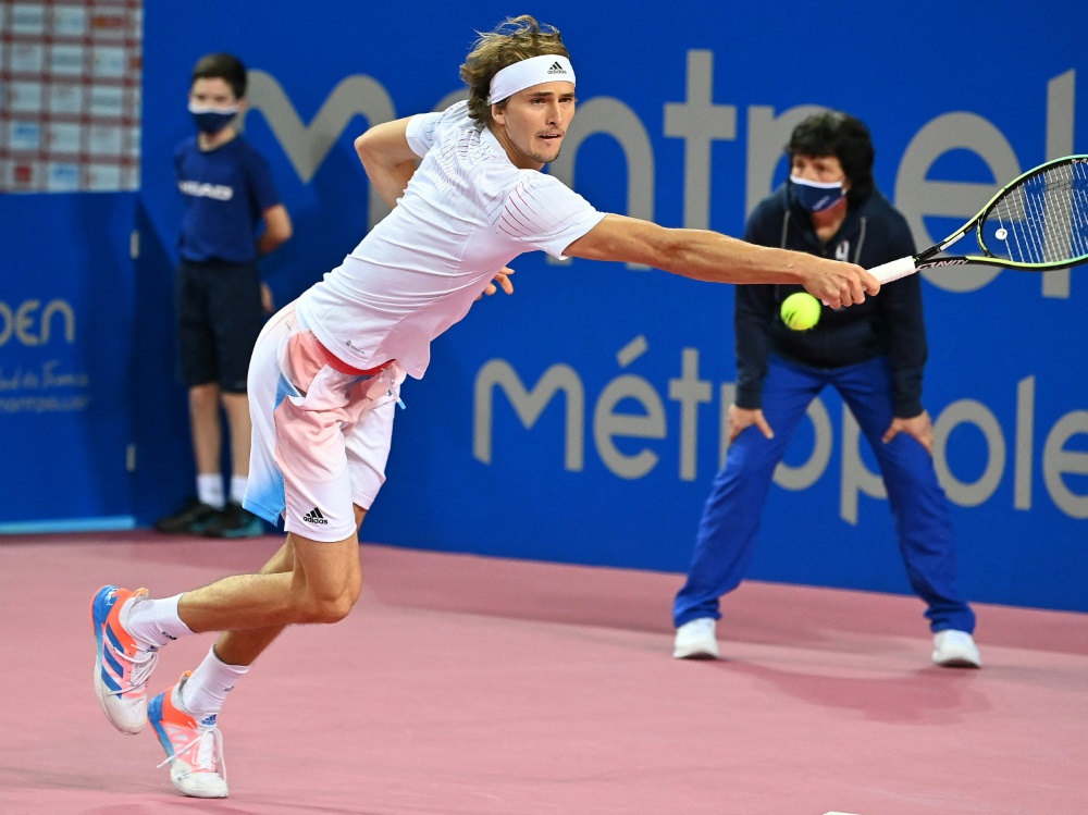 Zverev zieht souverän ins Finale von Montpellier ein