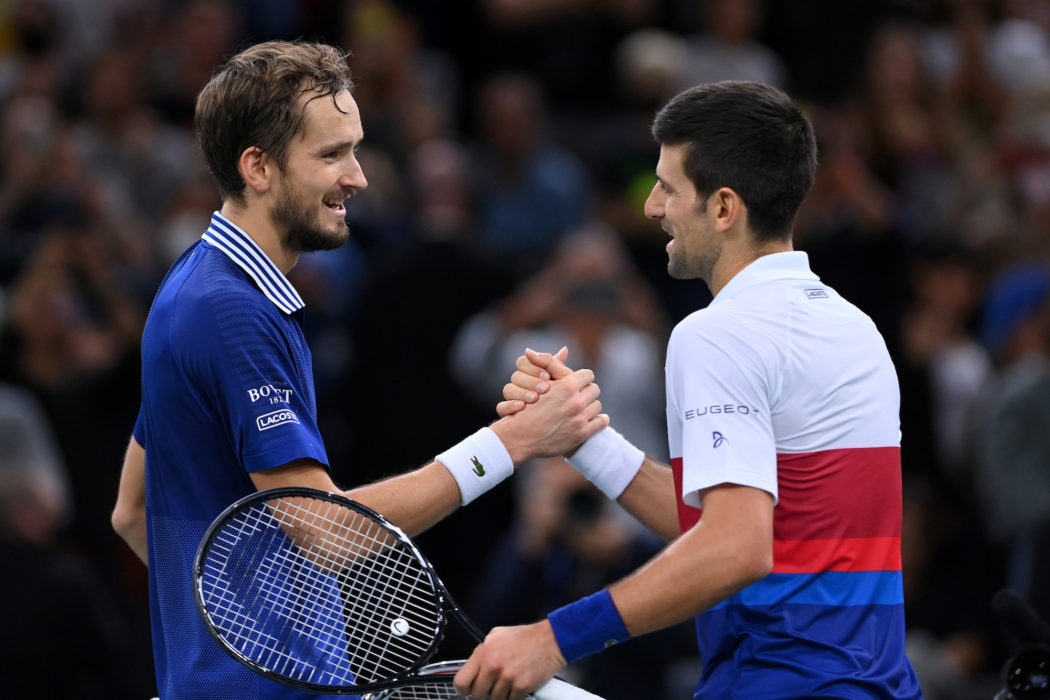 Daniil Medvedev, Novak Djokovic