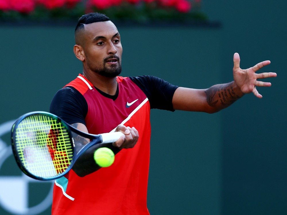 Nick Kyrgios beim ATP-Turnier in Halle dabei