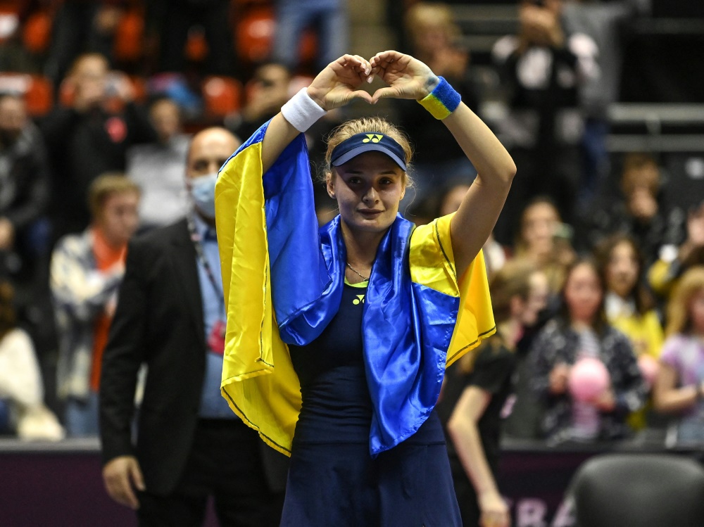 Dajana Jastremska steht im Finale von Lyon