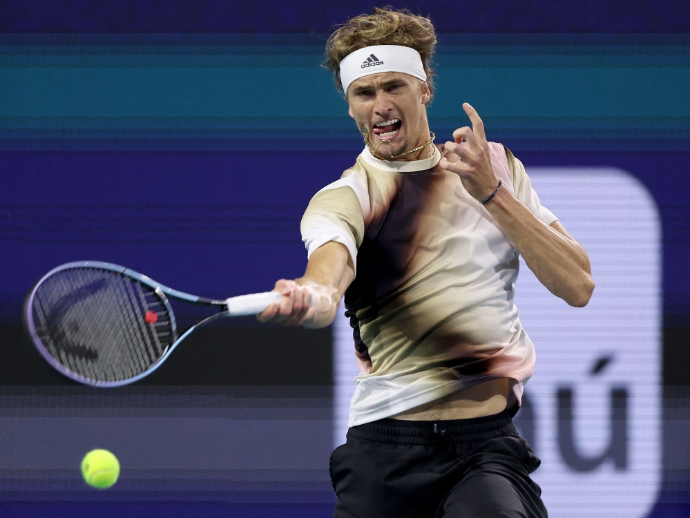 Zverev steht in Miami im Achtelfinale